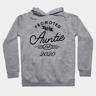 New Auntie - Promoted to auntie est. 2020 Hoodie